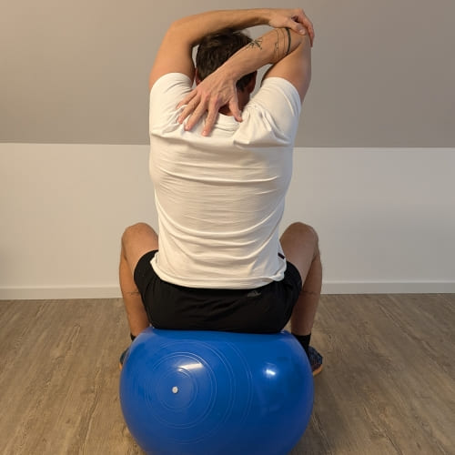 Übung Entzündung des Ellenbogens