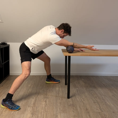 Übung Entzündung des Ellenbogens