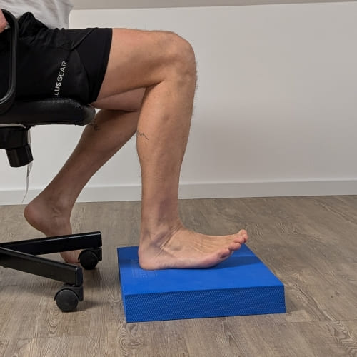 Übung Bänderriss im Sprunggelenk