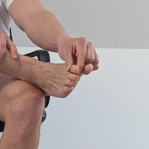 Übung Zeh gebrochen