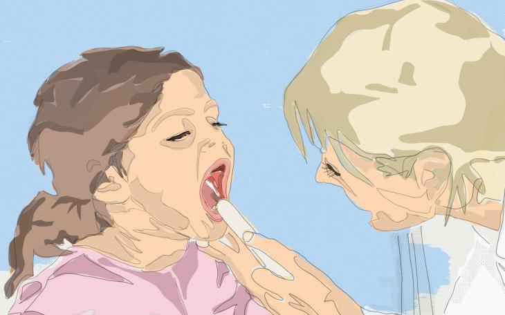 Seitenstrangangina wann zum Arzt