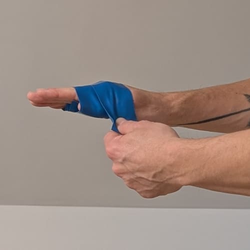 Übung Abriss Strecksehne Finger