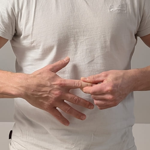 Übung Fingerarthrose