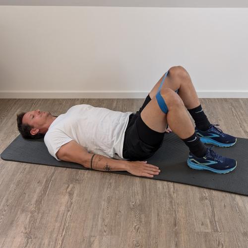 Übung Innenbandriss im Kniegelenk