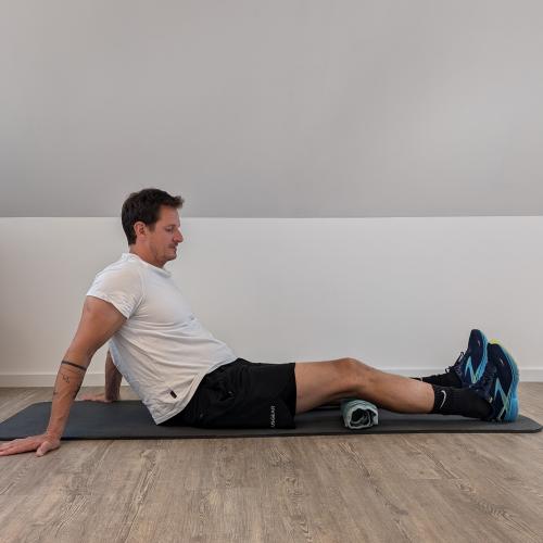 Übung Schleimbeutelentzündung im Kniegelenk