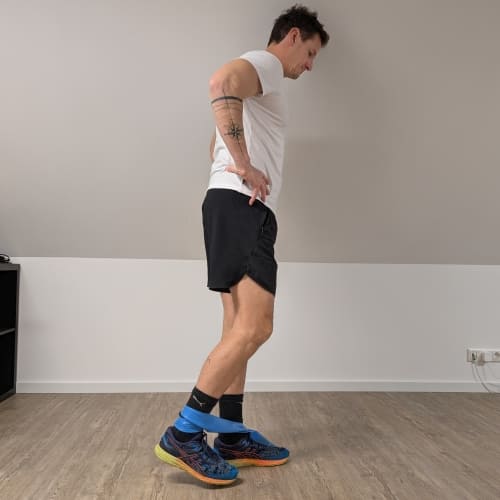 Übung Knieschmerzen nach Joggen