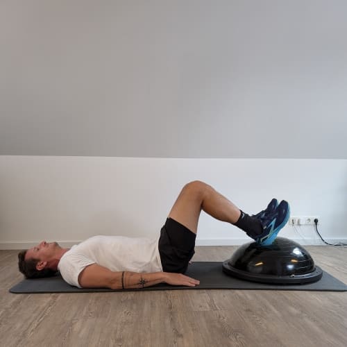 Übung Knieschmerzen nach Joggen