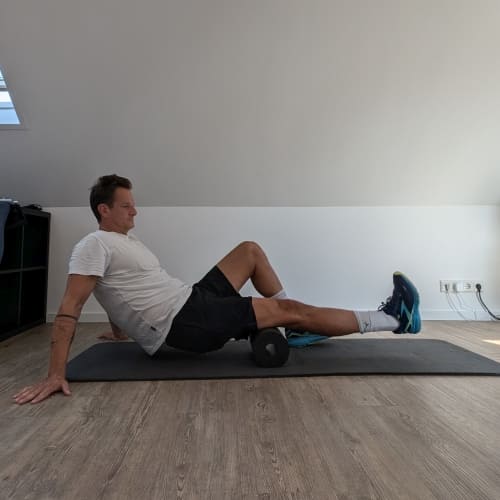 Übung Knieschmerzen nach Joggen