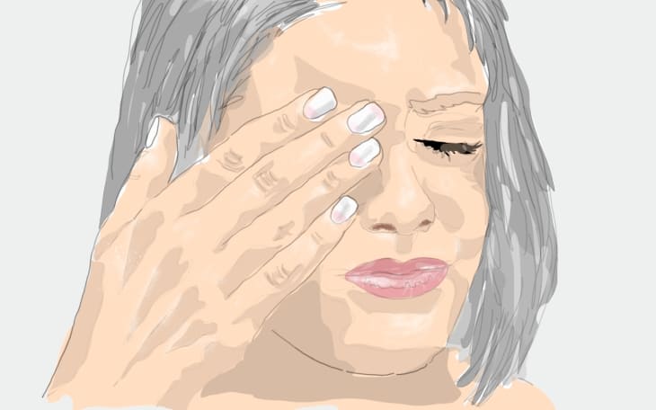 Schmerzen am Augenlid