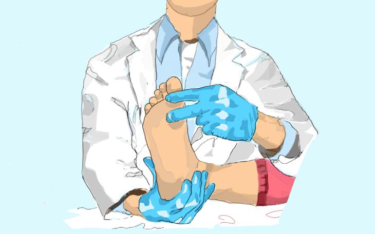 Schmerzen im großen Zeh Diagnose